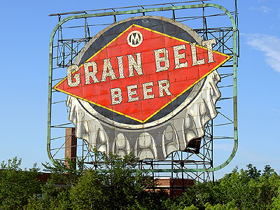 Grain Belt Sign