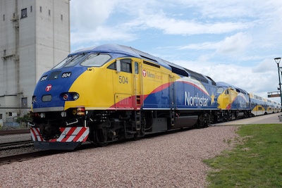 Wabtec MPXpress MP36PH-3C locomotive of the Northstar trains.