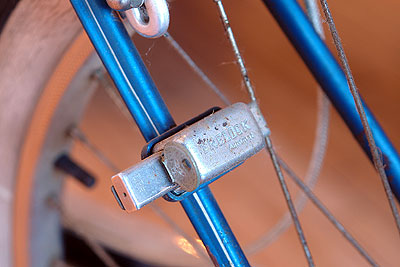 Trelock Automat on Rabeneick bicycle