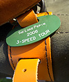 The
  2006 Three Speed Tour baggage tag