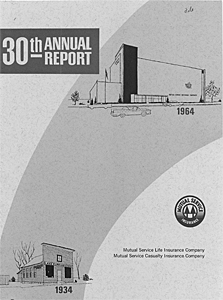 MSI 1964 Annual Report cover